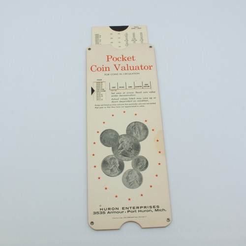 Pocket coin valuator vintage - coin,