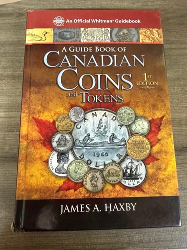 Guide book canadian - book, coins